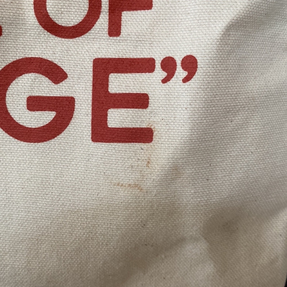 The Strand Icon RBG Time is one the side of CHANGE Tote Bag - Picture 10 of 10